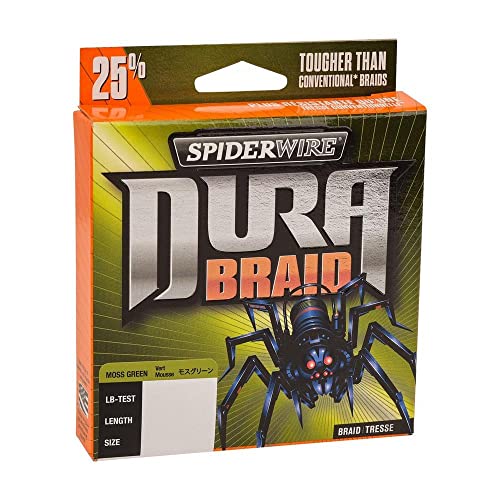 SpiderWire DuraBraid Braid Fishing Line - color: Moss Green, size: 20lb - 500yd
