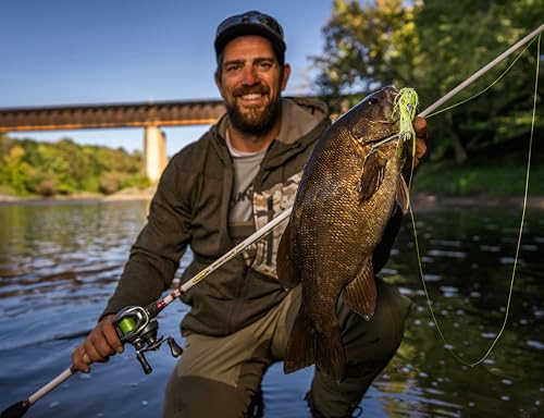 Duckett Fishing Micro Magic Pro Casting, Spinning & Crankin' Rods, Durable, Sensitive and Balanced Multi-Modulus Sensi-Touch Blanks - size: 6.9" Medium Heavy Fast