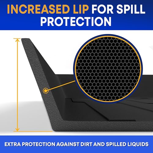 Premium Cargo Liner for Lincoln Aviator 2020-2025, 2026-100% Protection - Custom Fit Car Trunk Mat - All-Season Black Cargo Mat - 3D Shaped Laser Measured Trunk Liners for Lincoln Aviator
