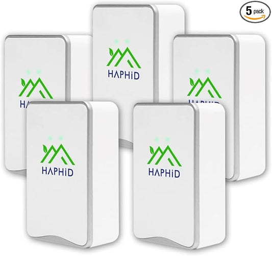 Ionizer Air Purifier, Air Ionizer Plug In Ion Generator with Highest Output, Plug In Odrx & Ion Air Purifier for Purify: Odors, Pets Smell, Etc (5-Pack)