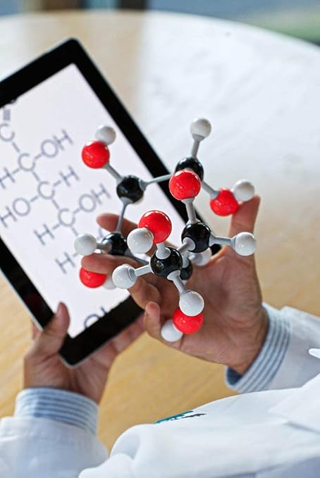 LINKTOR Chemistry Molecular Model Kit (239 Pieces), Student or Teacher Set for Organic and Inorganic Chemistry Learning, Motivate Enthusiasm for Learning and Raising Space Imagination