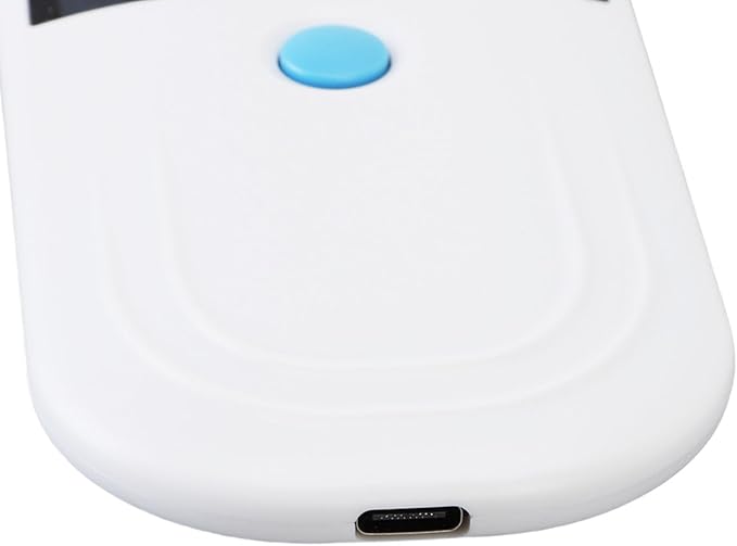 Zunate Microchip Scanner for Pets, Handheld Animal Tag Reader Supports EMID FDX B with Bluetooth Data Transfer and 1000 Record Memory for Cats Dogs and Livestock (Style 1)