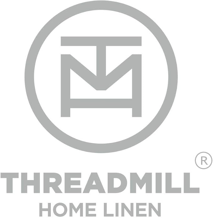 Threadmill 100% Cotton Sheets for Full Size Bed - 600 Thread Count Full Bed Sheets Set with 16” Deep Pocket - Damask Stripe Sateen Weave 4-Piece Bedding Set with Cooling Effect, Blue