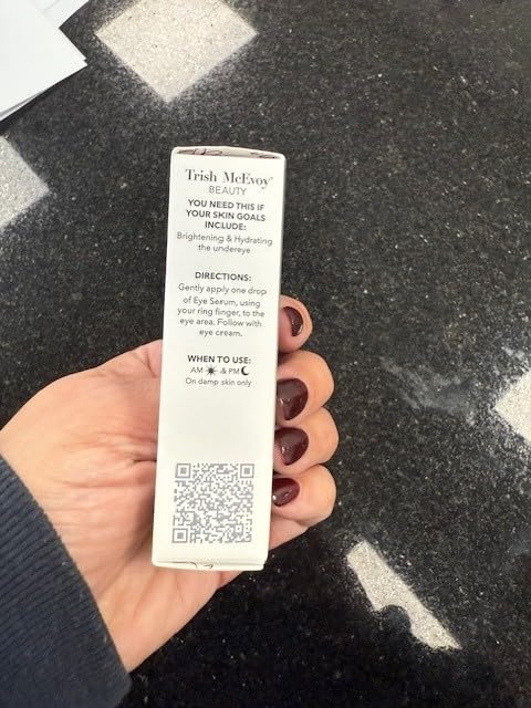 Trish McEvoy Beauty Booster Eye Serum, Travel Size, 0.17 fl oz/5 ml