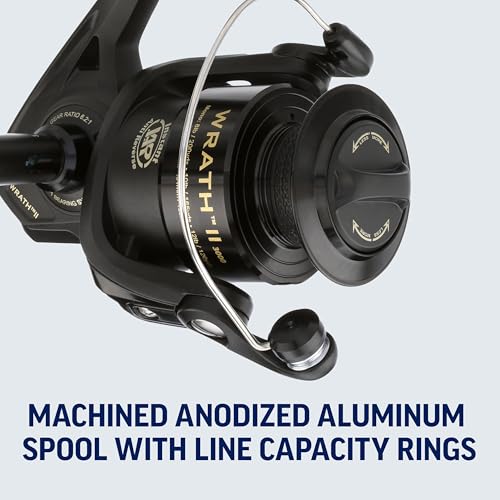 Penn Wrath II Spinning Fishing Reel - size: 5000