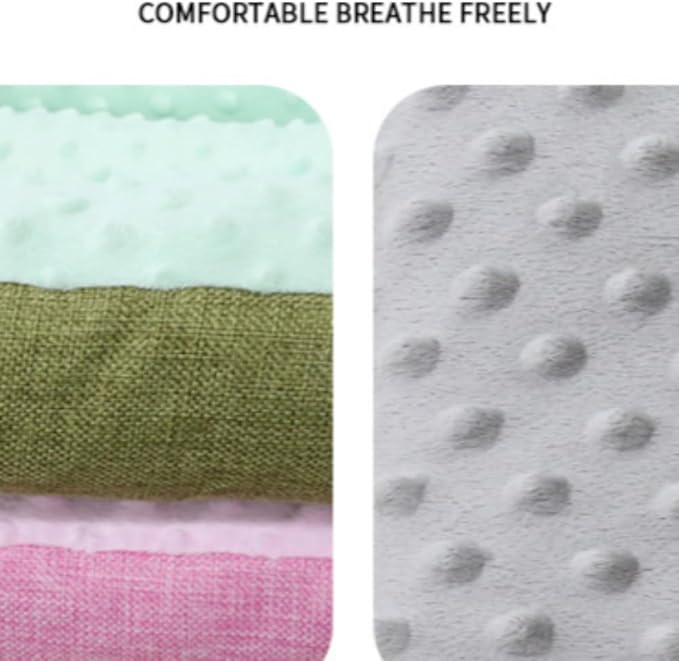 Large Dog Bed with Non-Slip Bottom, Waterproof Orthopedic Cushion, Machine Washable Rectangle Pet Mat - Thick Cozy Bed for Big Dogs(23.62''X5.51''X17.72'',Green)