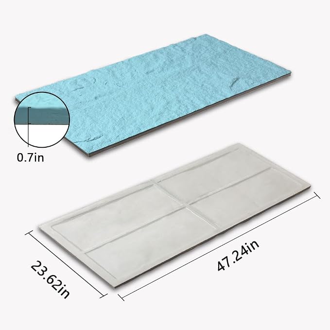 Stone 3D Wall Panels, 23.6"*47.2" Wall Paneling
