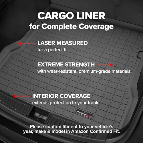 WeatherTech Cargo Trunk Liner for Subaru Forester, Forester Behind 2nd Row (421797), Grey - color: Grey