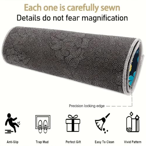 Universal Car Trunk Mat 29" x 39", Cute Funny Cat All Weather Trunk Protection Cargo Liner, Durable Cargo Mat Rear Trunk Liner, Stylish Vehicle Interior Accessories Suitable for Most Car Models - color: Funny Cat