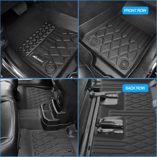 Nilight TPE Floor Mats for Dodge Charger AWD Chrysler 300 AWD 2011 2012 2013 2014 2015 2016 2017 2018 2019 2020 2021 2022 2023, All Weather Custom Fit Heavy Duty Floor Liners - color: 2011-2023 Dodge Charger Chrysler 300|AWD