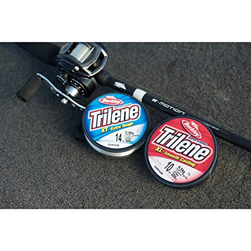 Berkley Trilene XT Monofilament Fishing Line - color: Low-Vis Green, size: 3000 yd, style: 12 Pounds