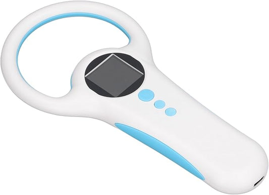 Alomejor Pet Microchip Reader Handheld ID Scanner Quick Recognition for Veterinarians and Pet Owners