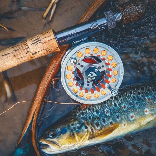 Kylebooker Large Arbor Fly Fishing Reel 3/4wt 5/6wt 7/8wt - color: Silver, size: 7/8wt