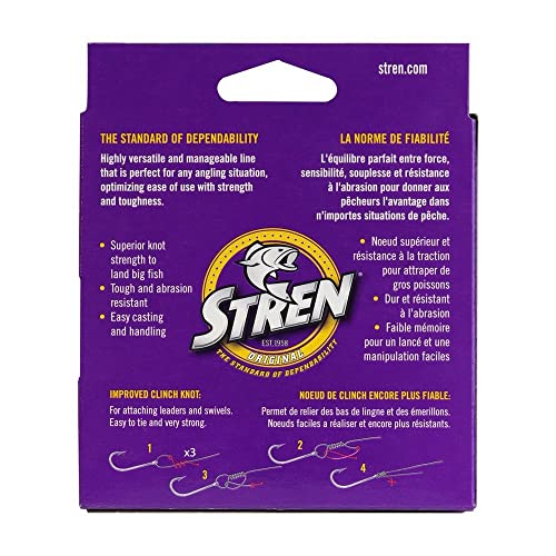 Stren Original Monofilament Fishing Line - color: Lo-Vis Green, size: 330yd, style: 4lb | 1.8kg