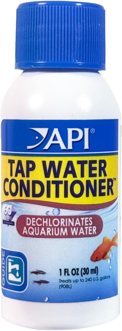 API TAP WATER CONDITIONER Aquarium Water Conditioner 1-Ounce Bottle