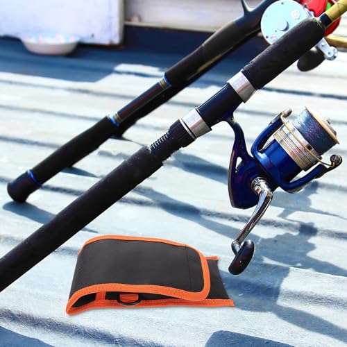 Thickened Oxford Fishing Gear Storage Bag, Large Capacity Lure Storage Wallet with Tool Organizer, Soft Bait Tackle Bag for Fishing and Camping Use