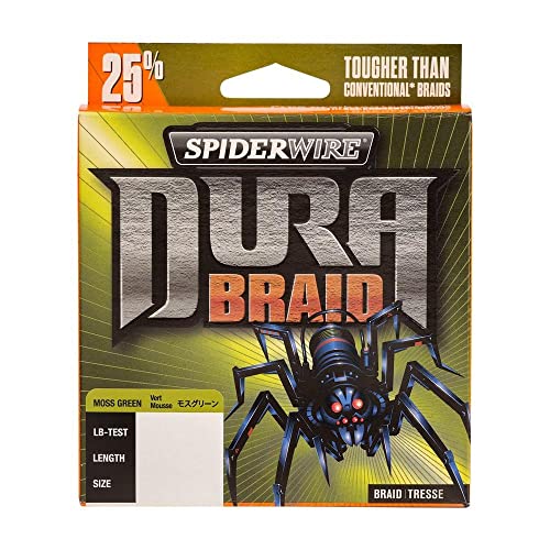 SpiderWire DuraBraid Braid Fishing Line - color: Moss Green, size: 10lb - 300yd