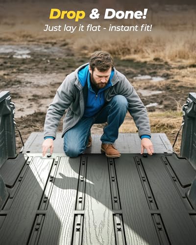 3W Trunk Bed Mat Fit for Silverado EV/GMC Sierra EV/Sierra EV Denali 2024 2025 2026 All Weather TPE Custom Fit Bed Liner for Silverado EV/GMC Sierra EV/Sierra EV Denali - size: Chevy Silverado EV 2024-2025 Trunk Bed Mat
