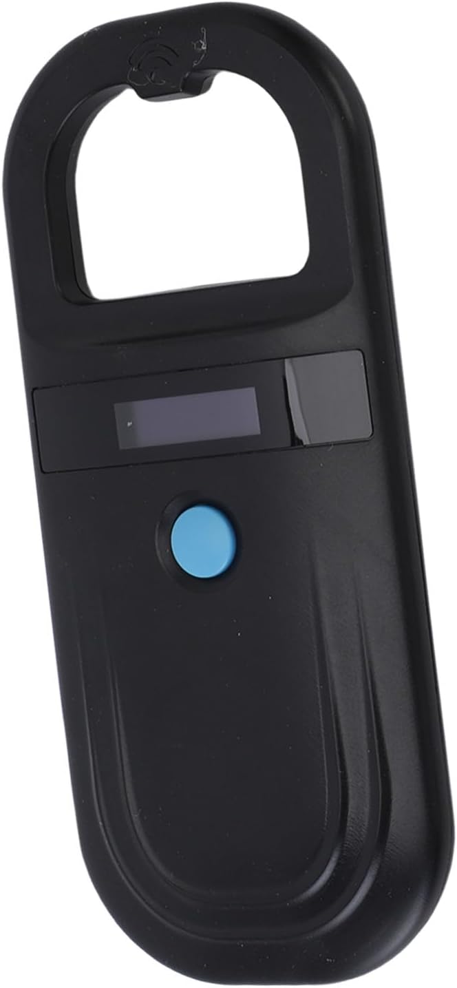 Microchip Scanner, Portable Handheld Pet Microchip Scanner with 800mAh Rechargeable Battery and 1000 Data Storage, Reader with Wireless Technology for Dogs, Cats, and (Style 2)