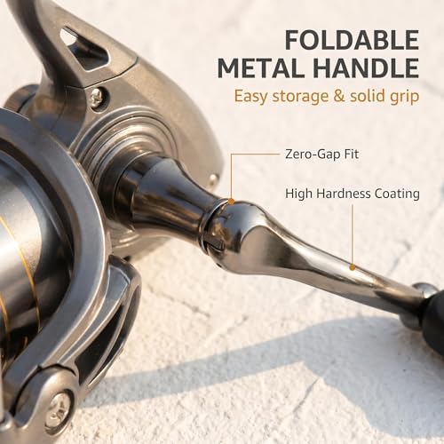 Ultralight Spinning Reel 5.2:1 30KG Drag Fresh/Saltwater - size: LC-4000