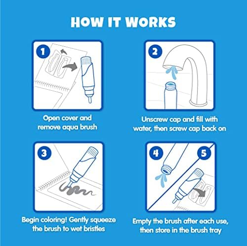 Water Reveal Coloring Scripture Book for Kids. (New Testament #2)
