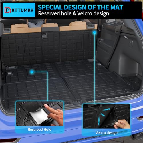 Floor Mats Compatible with 2013-2024 Toyota 4 Runner 7 Seat Cargo Mat Liner Back Seat Cover Protector 2023 4Runner Accessories (Fit 7 Seat, Floor Mats+Trunk Mat+2nd & 3rd Row Backrest Mats) - size: Trunk Mat+2nd&3rd Row Backrest Mats+Floor Mats