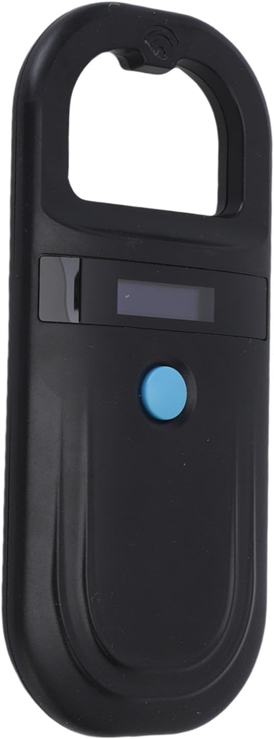 Pet Microchip Scanner, Portable Rechargeable Reader with 1000 Records Storage, for Dog Cat Animal Management (Type 2)