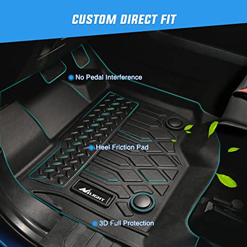 Nilight TPE Floor Mats for Dodge Ram 1500 2500 3500 Crew Cab 2012 2013 2014 2015 2016 2017 2018, Ram 1500 Classic 2019 2020 2021 2022 2023 All Weather Custom Fit Heavy Duty Floor Liners - color: 2013-2018 Ram 1500 2500|2019-2024 1500 Classic