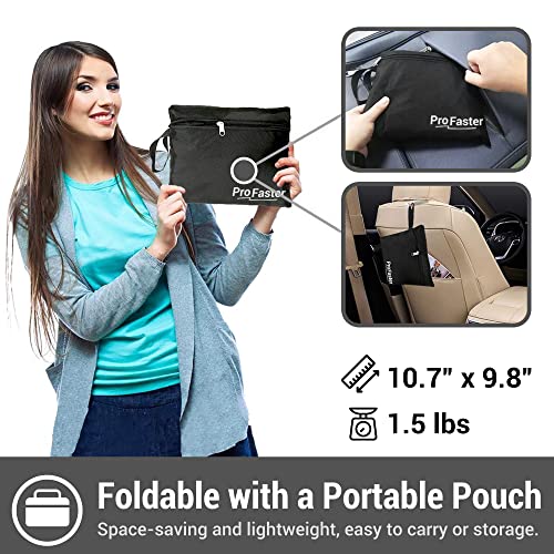Car Seat Travel Bag Backpack for Air Travel - Karfast Universal Infant Carseat Gate Check Bag Cover for Airplane, Foldable with Pouch, Blue - color: DarkBlue