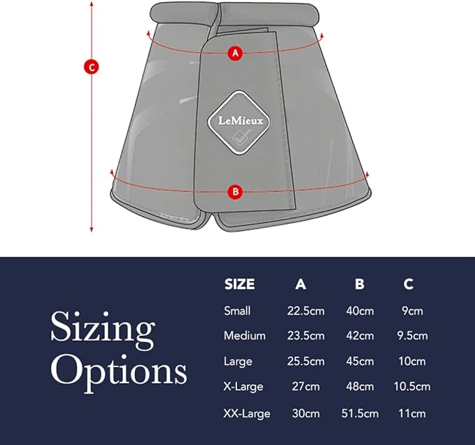 LeMieux Rubber Bell Overreach Horse Boots - Protective Gear and Training Equipment - Equine Boots, Wraps & Accessories