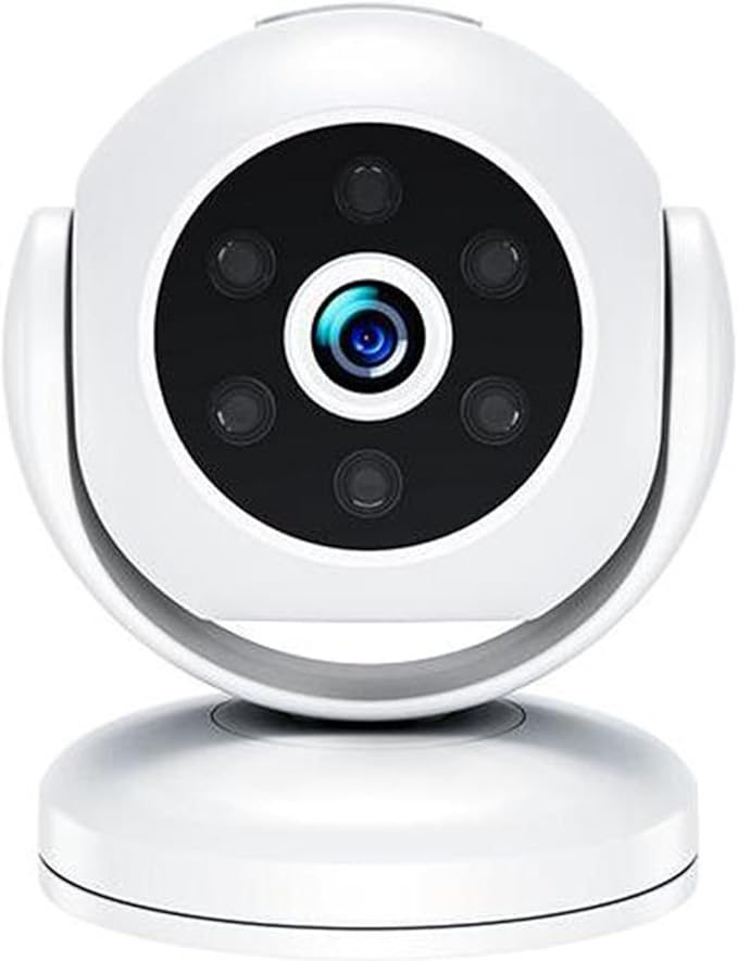 Pets Camera with Magnetic Bracket, 1080P Indoor Wireless Camera, 170° Wide Angle White - Smart Motion Detection, Infrared Night Vision, Home Safety Monitor