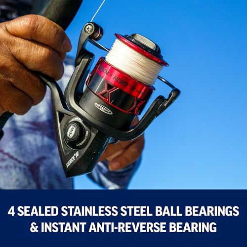 Penn Fierce IV Spinning Reel and Fishing Rod Combo - size: 4000 Size Reel - 7' - Medium - 1pc, style: Fierce IV