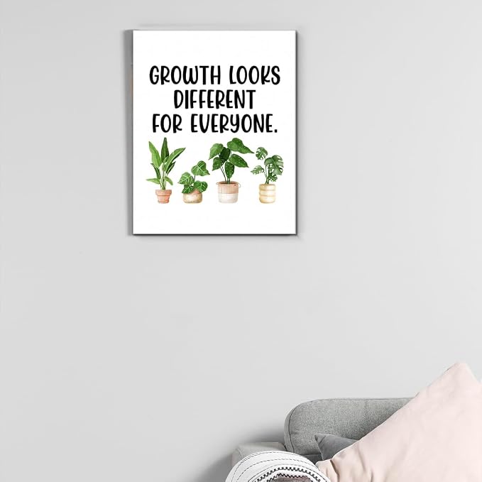 Motivational Wall Art Classroom Decor, Inspirational Mental Health Posters
