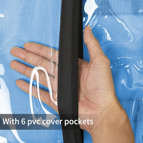 Lure Bag 6 Pocket PVC Protective Cover Durable Fishing Bag | Trolling Lure Tackle Box - size: Medium