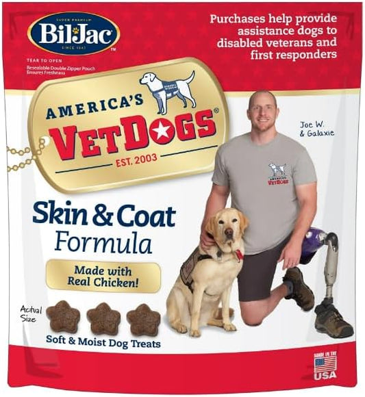 American VetDogs Veteran's K-9 Corps Dog Treats – Tasty & Nutritious, 10 Oz ~ (1 Pack)