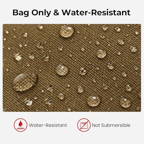 Piscifun Fishing Backpack with Rod Holder, Lightweight Sling Bag Storge Gear and Equipment - color: Khaki Camouflage, size: Standard, style: Latch