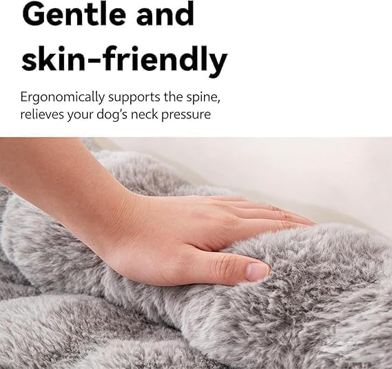 Dream Cloud Pet Sofa Bed for Couch, 2026 Upgraded Plush Washable Waterproof Non-Slip Pet Mat, Cozy Furniture Protector for Small Medium Dogs & Cats (Beige)
