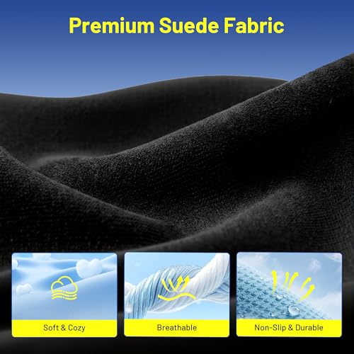 Car Pillow for Hyundai Palisade,Car Neck Pillow,Lumbar Support Pillow for Car,Memory Foam Pillow,Ergonomic Pillow,Adjustable and Washable,Car Essentials for Long Trips,Car Accessories,Suede,1 Set - size: Hyundai