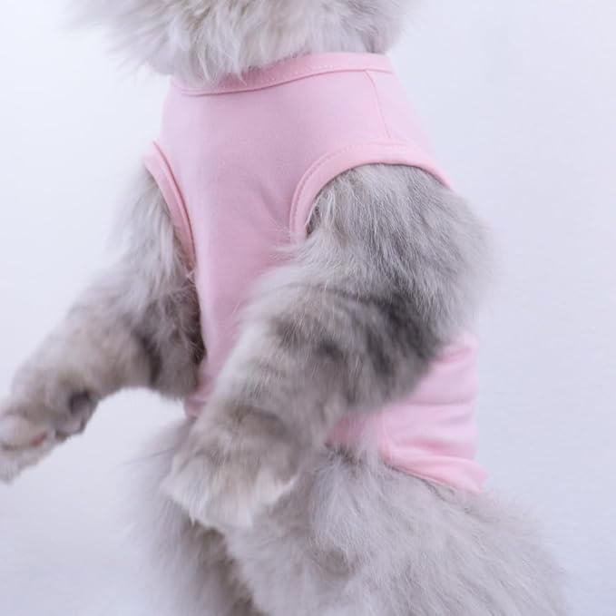 Custom Dog Birthday Shirt,Personalized Pet Apparel Print with Name Age Number,Pet Birthday Outfit,Lightweight Breathable Cotton Vest for Small Medium Large Dogs Cat (Grey, Small)