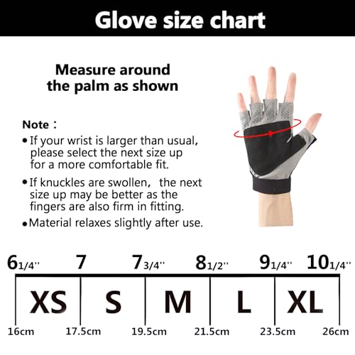 Palmyth UV Fishing Gloves Sun Protection Fingerless Kayaking Glove Men Women UPF 50+ SPF for Sailing, Hiking, Paddling, Canoeing, Rowing, Driving - color: Black, size: Small