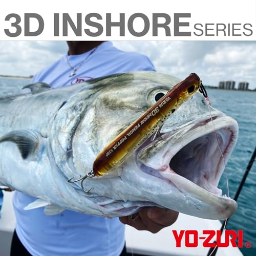 Duel Yo Zuri R 1349 D Inshore - color: Silver Black, size: 2-3/4"