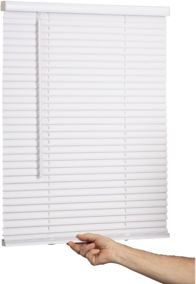LOTUS & WINDOWARE Cordless Mini Blind, 30.5" Wide x 60" Long