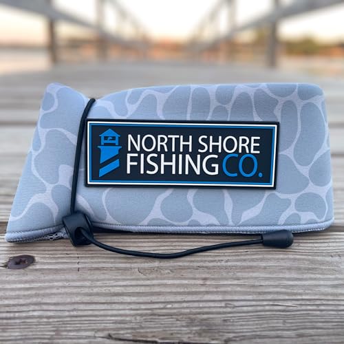 Premium Neoprene Fishing Rod Sleeve – Floating, Puncture Resistant, Labeled Protective Sock for Casting, Spinning, Trolling Fishing Rods - color: Camo, size: 60", style: Spinning