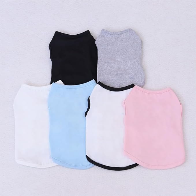 Custom Dog Birthday Shirt,Personalized Pet Apparel Print with Name Age Number,Pet Birthday Outfit,Lightweight Breathable Cotton Vest for Small Medium Large Dogs Cat (White, 6X-Large)