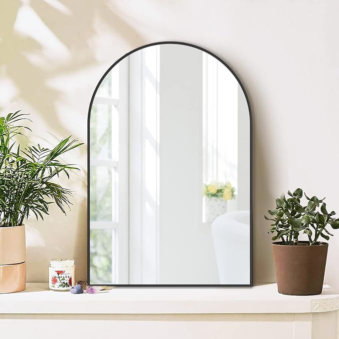Arched Wall Mirror, Living Room, Hang Vertical or Horizontal