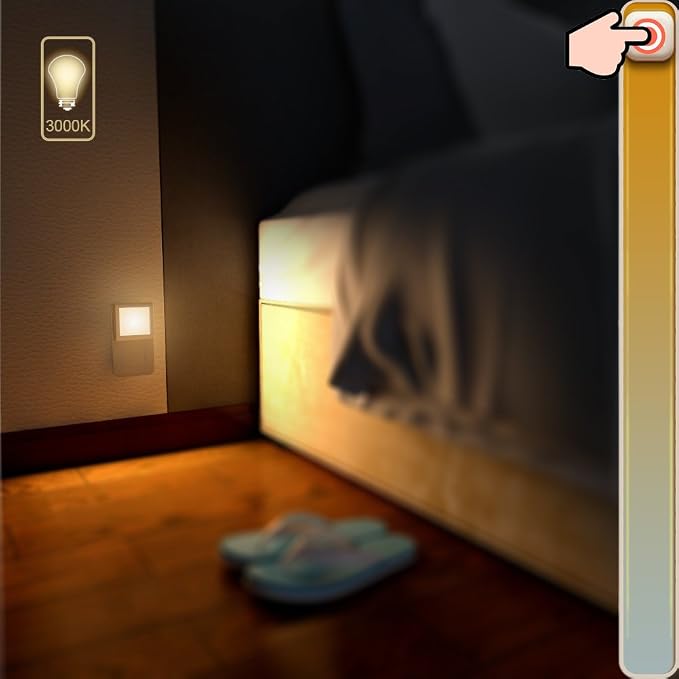 MAZ-TEK Plug in Dimmable Led Night Light