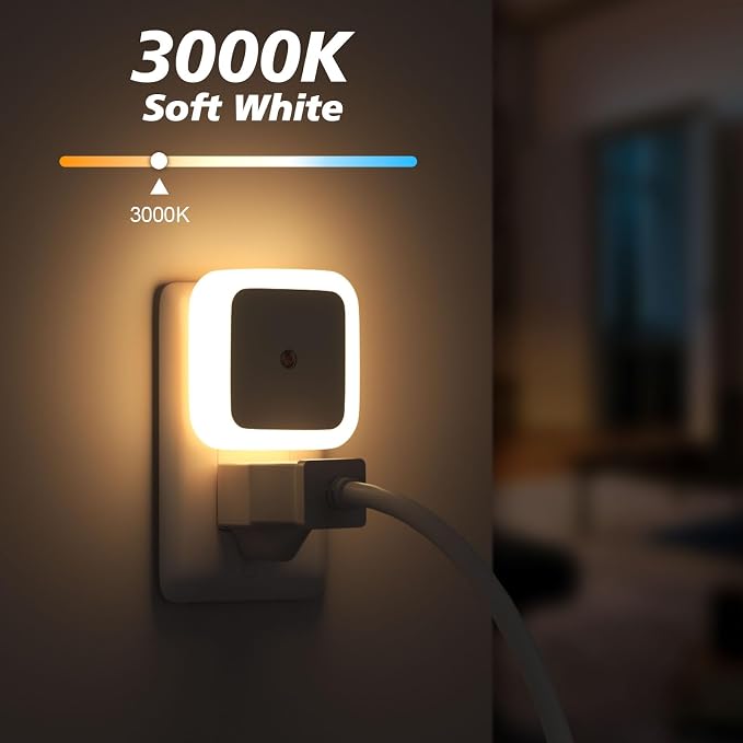 Sujeet Night Light, Night Lights Plug into Wall 8-Pack, Nightlight Plug in