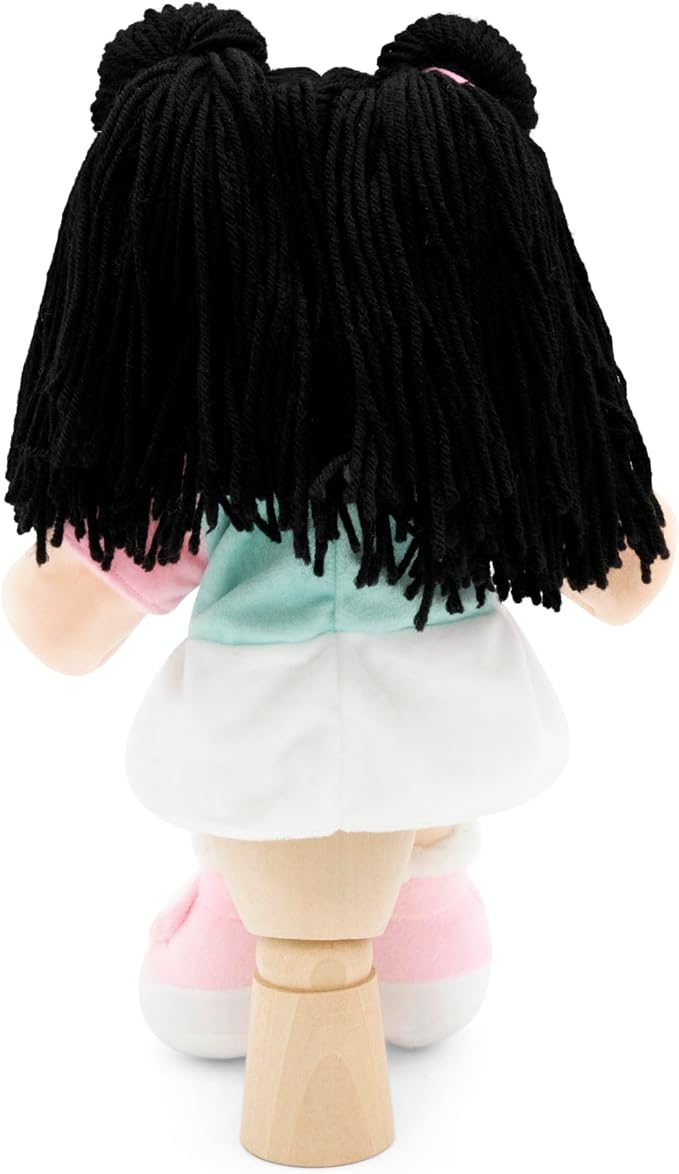 Hand Puppets for Kids (Lillie) – 14" Soft Plush Toy