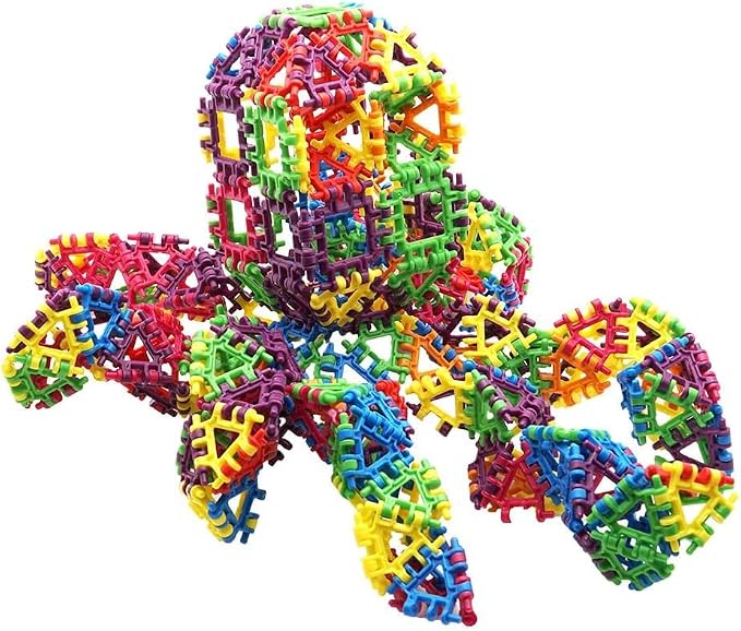 That Hinge Toy 504 Piece Extreme Builder Set - Original Colors - STEM Construction Toy Building Block Set