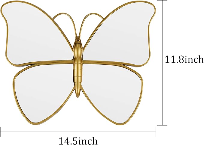 Decorative Butterfly Wall Mirror